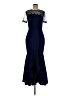 JS Collections Blue Cocktail Dress Size 8 - photo 1