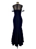 JS Collections Blue Cocktail Dress Size 8 - photo 2