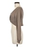 Shein Brown Tan Long Sleeve Top Size 6 - photo 5