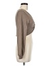 Shein Brown Tan Long Sleeve Top Size 6 - photo 4