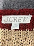 J.Crew Stripes Burgundy Pullover Sweater Size XS - photo 7