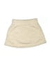 90 Degree by Reflex 100% Polyester Solid Tan Skirt Size 7 - 8 - photo 1