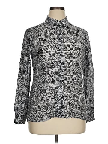 Foxcroft Long Sleeve Button-Down Shirt (view 1)