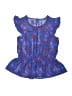 Total Girl 100% Polyester Blue Dress Size 8 - photo 2