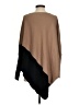 Peter Nygard Color Block Brown Poncho Size S - photo 2
