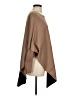 Peter Nygard Color Block Brown Poncho Size S - photo 4