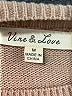 Vine & Love Solid Tan Pullover Sweater Size M - photo 4