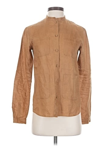 Uniqlo Long Sleeve Button-Down Shirt (view 1)
