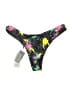 Relleciga Print Black Swimsuit Bottoms Size L - photo 1