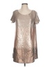 Free People Metallic Silver Cocktail Dress Size S - photo 1