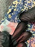 Blush 100% Polyester Blue 3/4 Sleeve Blouse Size M - photo 8
