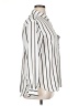 Pleione 100% Polyester Stripes Ivory Long Sleeve Blouse Size XL - photo 4