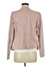 Caslon 100% Cotton Solid Pink Jacket Size M - photo 2