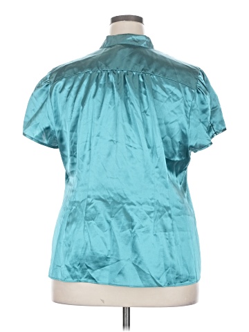 Lane Bryant Outlet Short Sleeve Blouse (view 2)