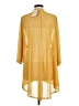 Lularoe 100% Polyester Yellow Kimono Size L - photo 2
