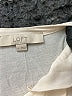Ann Taylor LOFT 100% Polyester Ivory Sleeveless Blouse Size XS - photo 7