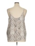 Apt. 9 100% Polyester Silver Tank Top Size XL (estimated) - photo 2