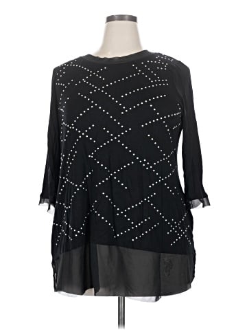 Belldini 3/4 Sleeve Blouse (view 1)