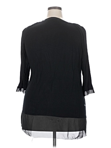 Belldini 3/4 Sleeve Blouse (view 2)