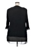 Belldini Black 3/4 Sleeve Blouse Size 2X - photo 2