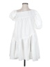 Unbranded 100% Polyester White Casual Dress Size S - photo 1