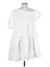 Unbranded 100% Polyester White Casual Dress Size S - photo 2