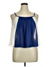 San Joy Blue Sleeveless Blouse Size XL (estimated) - photo 1