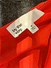 by the way. Solid Red Orange Cocktail Dress Size M - photo 4