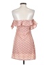 Shein 100% Polyester Polka Dots Pink Casual Dress Size 4 - photo 2