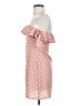 Shein 100% Polyester Polka Dots Pink Casual Dress Size 4 - photo 5