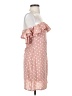Shein 100% Polyester Polka Dots Pink Casual Dress Size 4 - photo 4