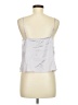 Express Silver Sleeveless Blouse Size M - photo 2
