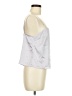 Express Silver Sleeveless Blouse Size M - photo 4
