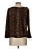 MICHAEL Michael Kors 100% Viscose Brown 3/4 Sleeve Top Size L - photo 2