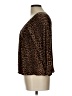 MICHAEL Michael Kors 100% Viscose Brown 3/4 Sleeve Top Size L - photo 5