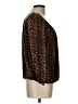 MICHAEL Michael Kors 100% Viscose Brown 3/4 Sleeve Top Size L - photo 4