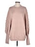 Vine & Love Solid Tan Pullover Sweater Size M - photo 1