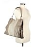 ALLSAINTS Stripes Gray Tan Leather Shoulder Bag One size - photo 2