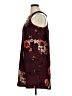 Unbranded Floral Burgundy Casual Dress Size XL (estimated) - photo 5