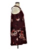 Unbranded Floral Burgundy Casual Dress Size XL (estimated) - photo 4