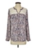 Daniel Rainn 100% Polyester Paisley Ivory Long Sleeve Blouse Size S - photo 1