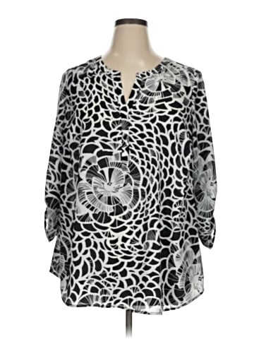 Gibson Latimer 3/4 Sleeve Blouse (view 1)
