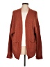 Staccato 100% Polyester Solid Orange Cardigan Size L - photo 1
