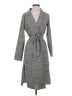 Assorted Brands Plaid Gray Trenchcoat Size S - photo 1