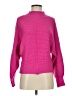 Shein 100% Acrylic Solid Pink Turtleneck Sweater Size S - photo 1