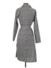 Assorted Brands Plaid Gray Trenchcoat Size S - photo 2