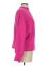 Shein 100% Acrylic Solid Pink Turtleneck Sweater Size S - photo 4