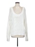 Carly Jean 100% Cotton White Pullover Sweater Size S - photo 1