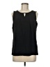 Oona Black Sleeveless Blouse Size M - photo 1
