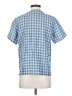 Orvis Checkered-gingham Blue Short Sleeve Henley Size S (estimated) - photo 2